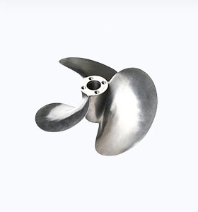 cnc titanium boat propeller