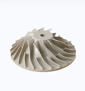 peek cnc machining impeller