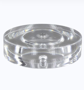 acrylic lamp holder base