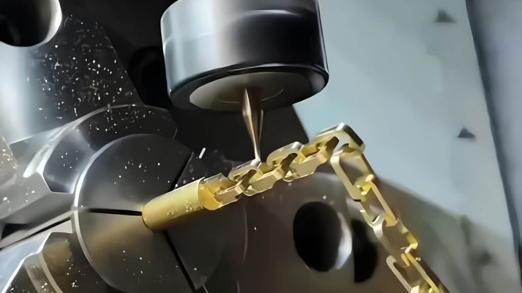 cnc chain jewelry machining