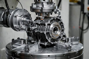 CNC Machining EV Motor Housings