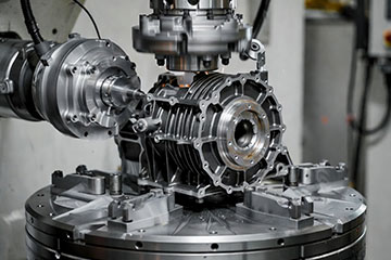 CNC Machining EV Motor Housings