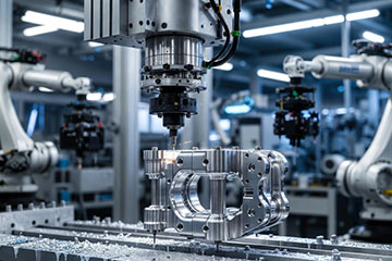 cnc machining robot parts