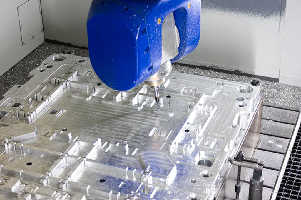 cnc milling a complex automotive mold cavity