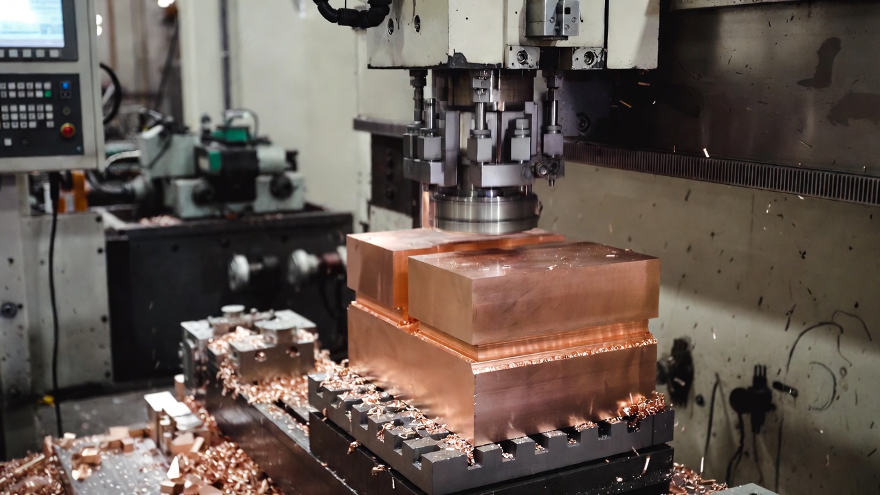 copper cnc machining