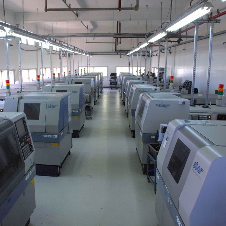 micro swiss machining factory