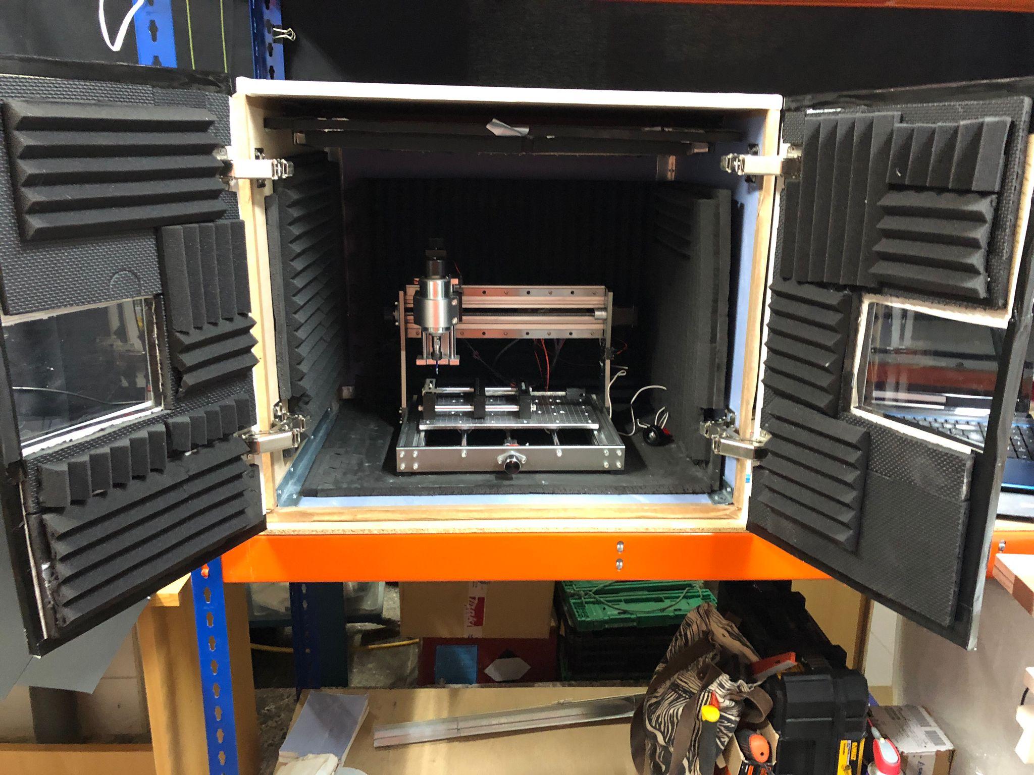 soundproof cnc enclosure