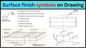 surface finish symbols
