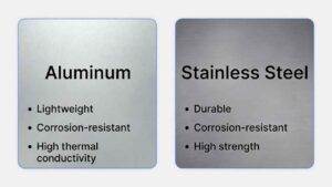 aluminum vs stainless steel