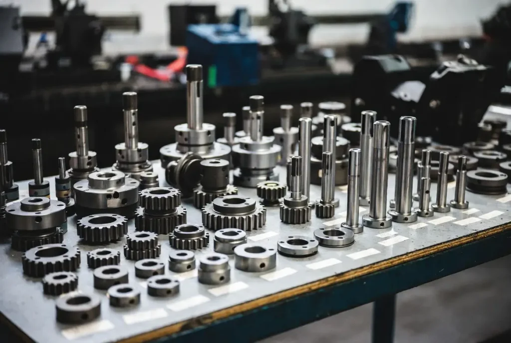 CNC Milling Parts spare parts inventory