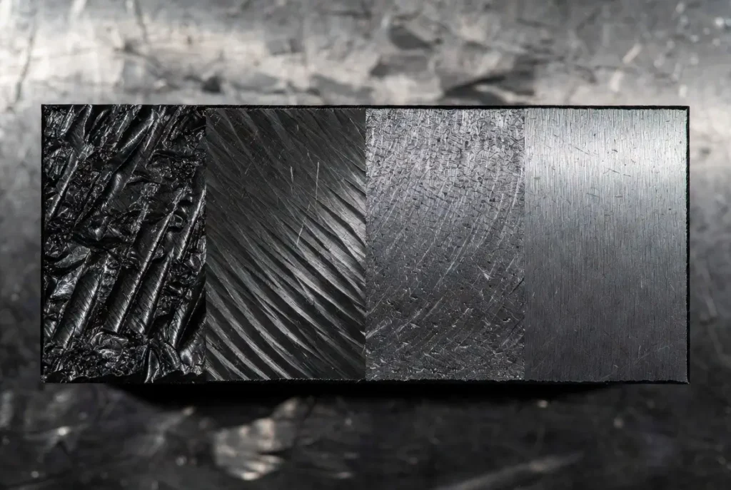 cnc turned parts surface finish ra comparison