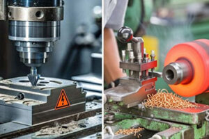 cnc vs conventional machining