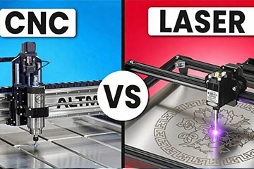 cnc vs laser cutting