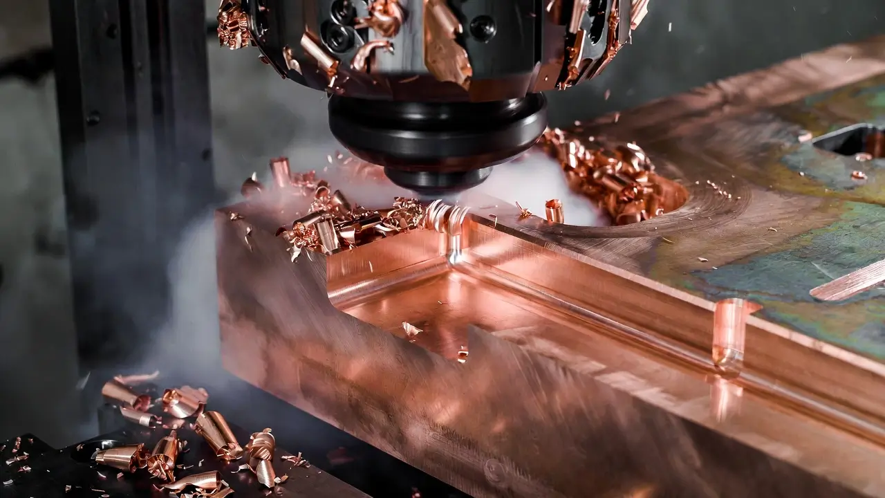 copper t2 cnc machining