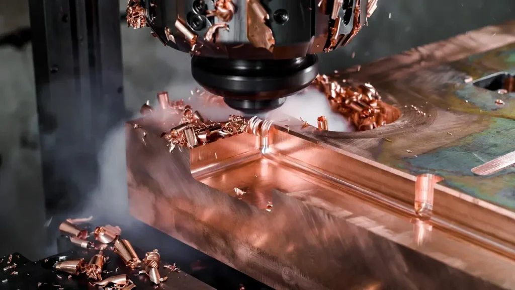 copper t2 cnc machining