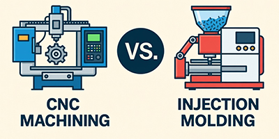 CNC Machining vs. Injection Molding