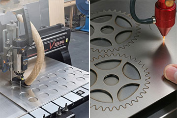 Laser Cutting vs. CNC Routing