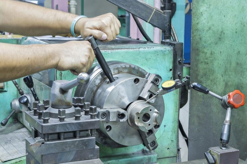 manual machining