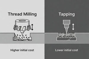 thread milling vs tapping
