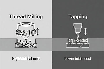 thread milling vs tapping