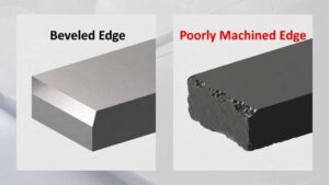 what Is a beveled edge in cnc