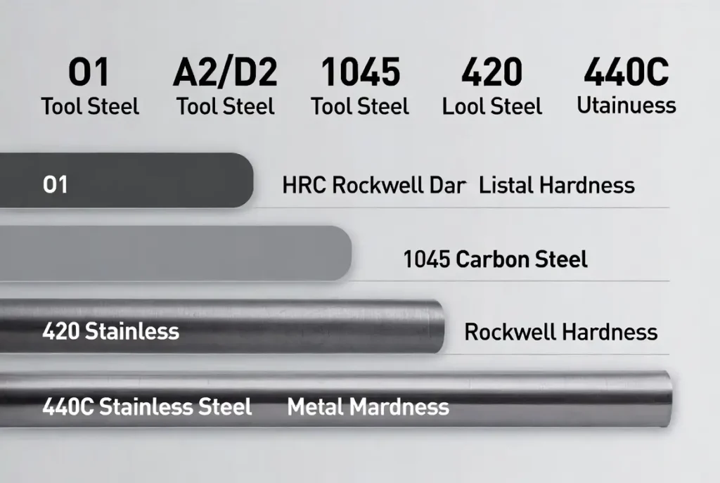 material hardness chart