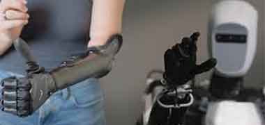 Prosthetic Hand Humanoid Robot