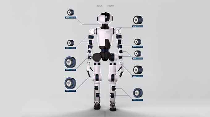 人形機器人擺線減速器