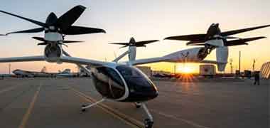 eVTOL advanced air mobility 5-axis aluminum structural components