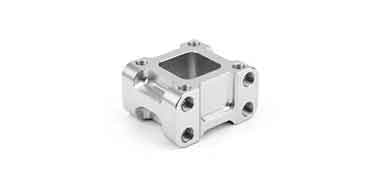 5-axis CNC machined aerospace structural brackets mounts ribs and fittings