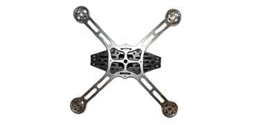 aluminum alloy 5-axis CNC machined UAV lightweight frames and structural components