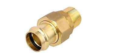 Brass push-fit straight union reducer C36000 PN10 pneumatic fitting