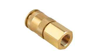 Brass specialty pneumatic fittings speed controller metering orifice bulkhead panel