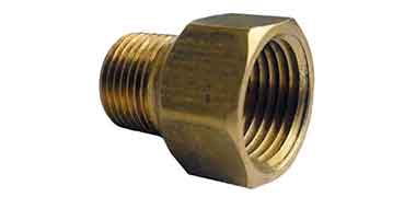 5-axis CNC machined brass bushings spacers threaded adapters and inserts