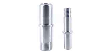 CNC machined threaded pins threaded dowel studs stainless steel alloy steel