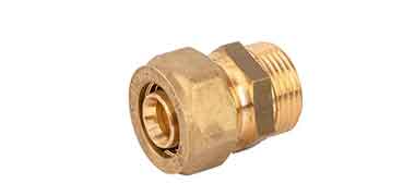 Custom compression fittings DZR brass 316L Swagelok-compatible 45 degree cone seat