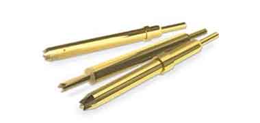 Electronic fixture probe pins
