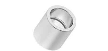 Grooved slotted cross drilled aluminium CNC turning bushing custom part