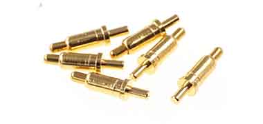 Spring loaded test pins pogo pin barrels brass stainless CNC machining