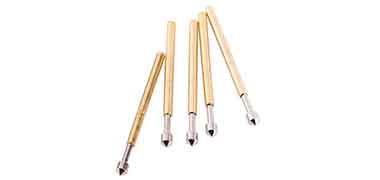 Spring probe test pins signal contact fixture probe CNC turned manufacturer