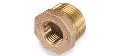 Threaded brass flange bushing internal external threaded CNC manufacturer